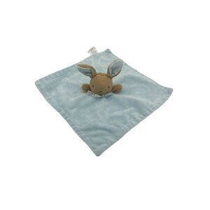 MTY International Rabbit Bunny Lovey Soother Security Blanket Plush‎ Blue
